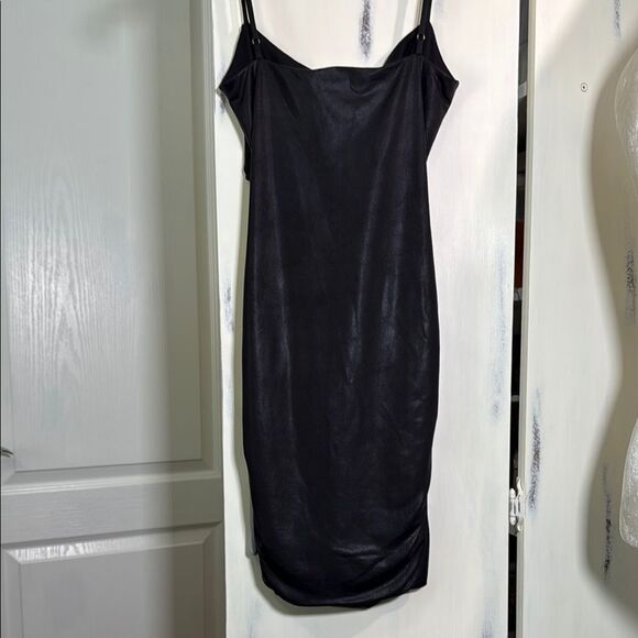 Lucy in the Sky Black Dress with midriff opening. - Picture 6 of 7